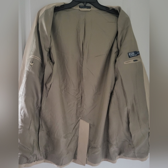 💖Host Pick! Polo by Ralph Lauren Beige Jacket - Picture 3 of 8